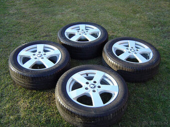 4X LETNÍ HLINÍKOVÁ KOLA ŠKODA OCTAVIA III,II 205/55 R16..TOP