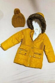 Zimní dětská bunda 5-6 let + čepice UNISEX - 1