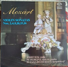 MOZART - LP - Violin sonatas Nos.2,4,á,10,15,16