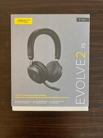 bezdr.Jabra Evolve2 75, ANC, USB-C - záruka - skvělý headset