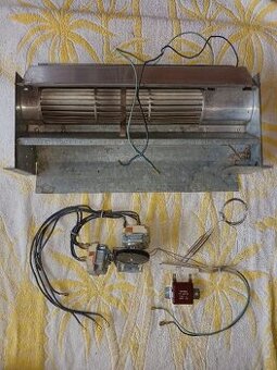 Ventilátor akumulačních kamen s regulací otáček