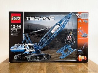 nové Lego Technic 42042 Pásový jeřáb