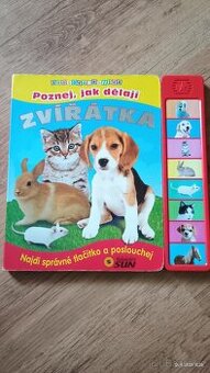 Knížka zvuková se zvířátky