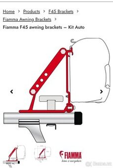Adaptér/kit Fiamma F35 nebo F45