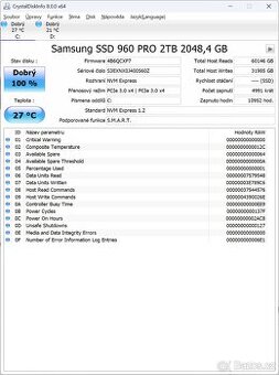 Samsung NVMe 960 PRO 2TB MLC (2-bit)