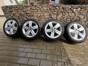 Skoda Fabia, Rapid original letní sada 215/45-16 Rock