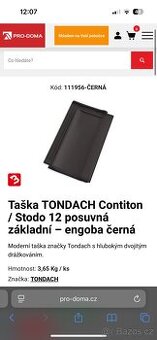 Tašky tondach stodo/contiton 12