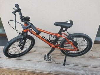 Dětské kolo Rascal 16” - s košíkem na pití a origo stojánkem