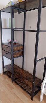 Regál se zásuvky VASAGLE Clothing Storage..