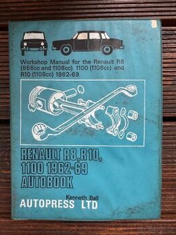RENAULT 8 10 R8 R10 originální montážní manual servisní