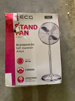 Ventilátor ECG FS 40 N stojanový nerez / nepoužívaný