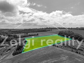 Polom: Pole 27304m² s možností solární elektrárny - ideální 