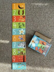 Puzzle - DUO ČÍSLA - DJECO - výborný stav - 1
