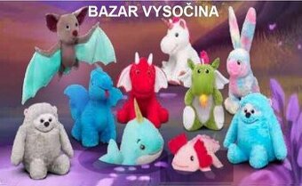 1x karta Penny body, bodíky - plyšáky pro děti - zvířátka