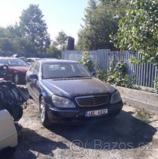 Mercedes S w220 320 CDI prodám náhradní díly