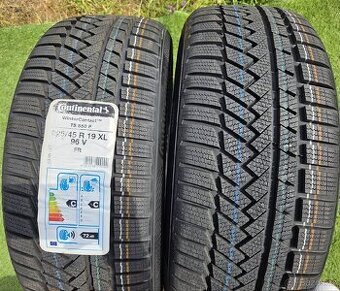 2ks nových zimních pneu Continental 225/45/19
