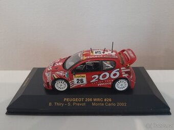 model PEUGEOT 206 WRC/IXO RAM082 rarita