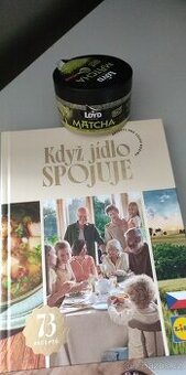 Lidl kuchařka, když jídlo spojuje + matcha loyd