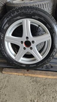 Alu kola 16" 5×112 s pneu 205/55 R16