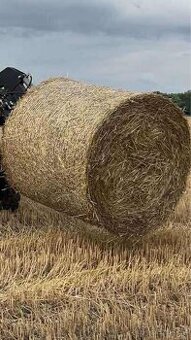 Sláma kulaté balíky
