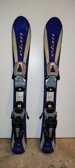 Dětské lyže 70 cm s lyžáky vel 27