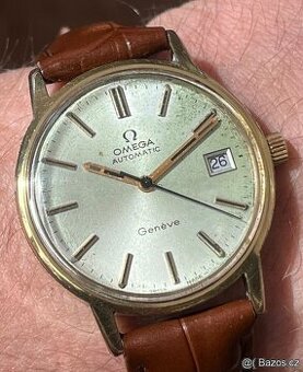 Luxusní pánské hodinky OMEGA GENEVA AUTOMAT 1965👍👍👍