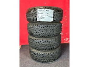 Plechové disky 5x112 R16 6,5Jx16H2 ET 41 s zimními pneu 215/