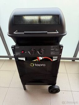 Plynový gril s lávovými kameny (Tepro Irvine, 5,4 KW)