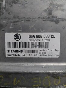 Řídící jednotka motoru Škoda Octavia 2 1.6 MPI 75 kW BGU