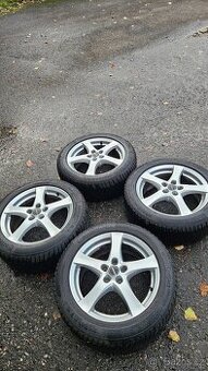 Sada Alu kol rozteč 5x112 s zimní pneu 225/50/17