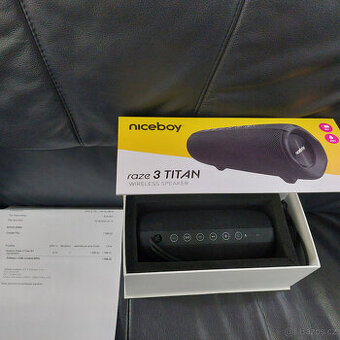 Reproduktor Niceboy Raze 3 Titan, DOKLAD, ZÁRUKA, ZÁNOVNÍ