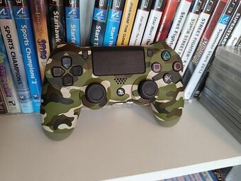 PS4 ovladač originál Dualshock 4 / Green Camouflage