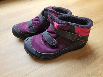 Zateplené boty vel. 32, Quechua