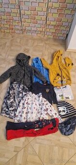 Mikiny 2 az 3 roky pekbe plus triko pyzamo a puncochace