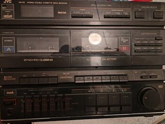 JVC DR-E2L Stereo Double Cassette Deck Receiver