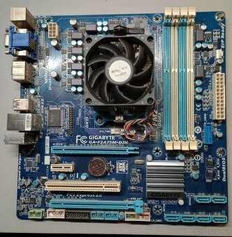 GIGABYTE F2A75M-D3H + Athlon X4 - 1
