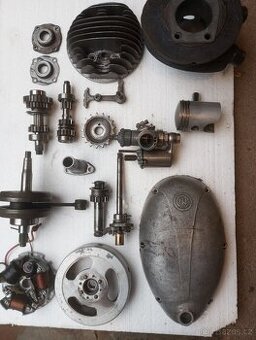 Díly motoru na cz 150