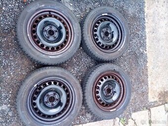 Sada 5x100, ET 28 vč. pn. Winterstar 165/65 R 15