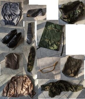 Vojenská uniforma, oblečení, doplňky, výstroj