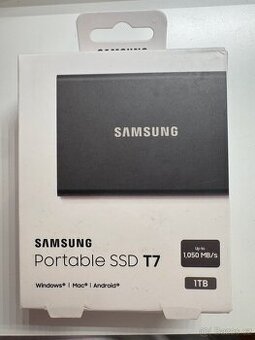Samsung Portable SSD T7 – 1 TB