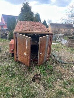 Skříňový vlek (jednonápravový)