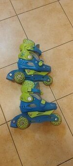 Kolečkové brusle nastavitelné- WORKER XS.