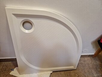 Sprchová vanička, litý mramor