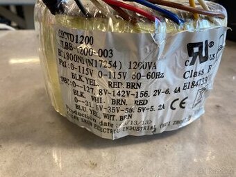 Toroidní Trafo použité