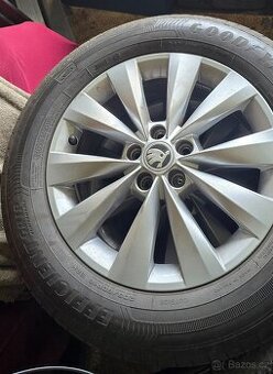 Kola Škoda 5x100 nové i pneu 16tky