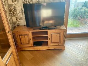 TV- stolek dřevo - 1