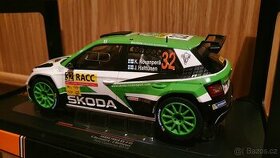 Škoda Fabia R5 1:18 rally Kalle Rovanpera tovarni asfalt ver - 1