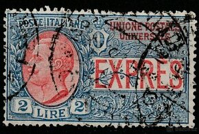 29 - Itálie - 2 L - Mi: 213 (r. 1925) LEVNĚ