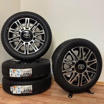 NOVÁ TOYOTA AYGO 4x100 R15 ET35+ZIMNÍ 165/60R15 8,5mm BICOLO