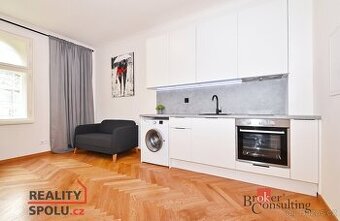Pronájem, byty/2+kk, 32 m2, Černomořská 384/9, Vršovice, 101
